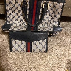 Vintage Gucci with wallet